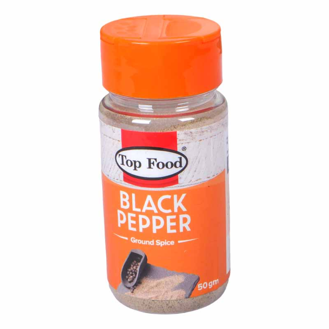 TOP FOOD BLACK PEPPER POWDER 100G